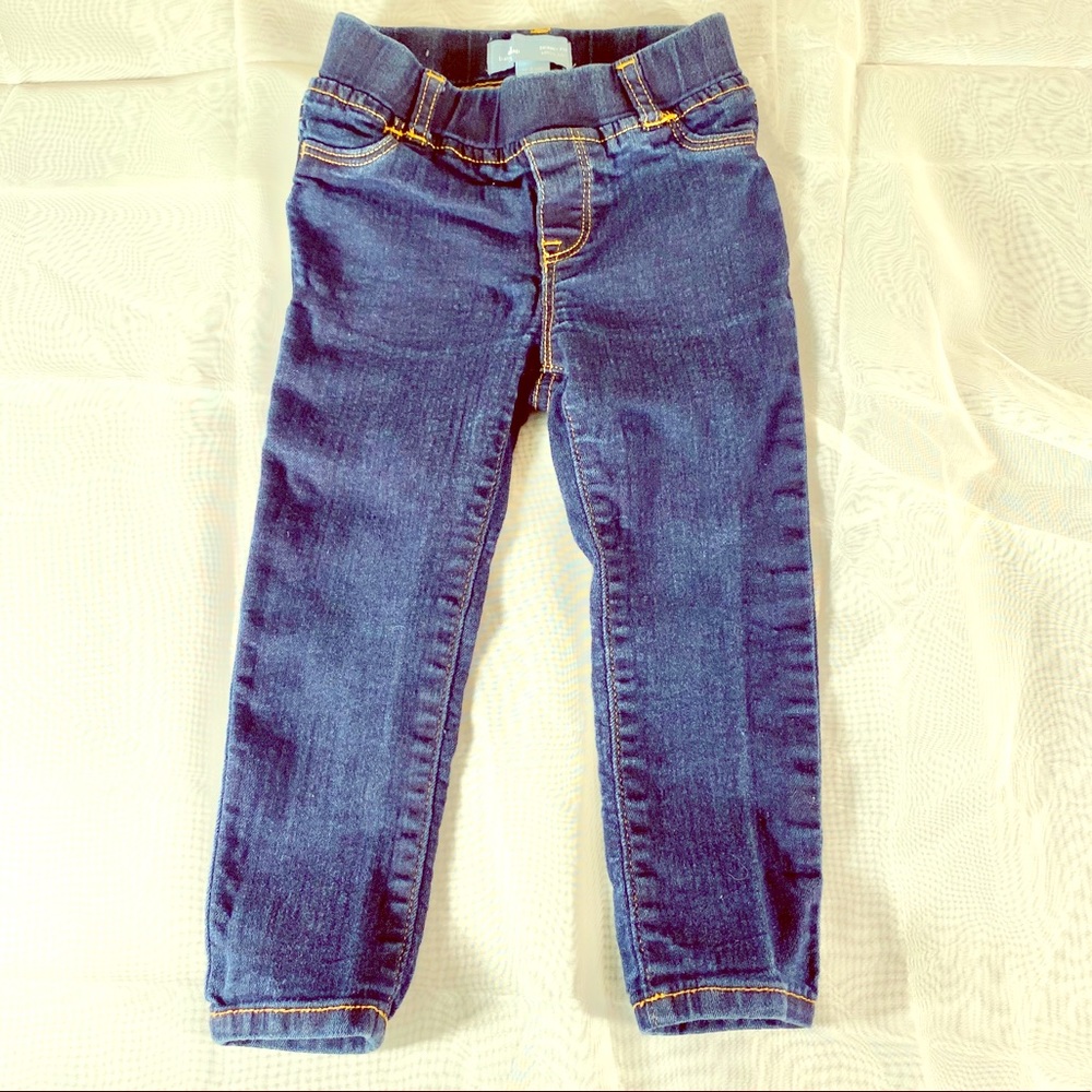 💋3/$10 Girls Baby Gap skinny jeans 2T - Picture 2 of 5